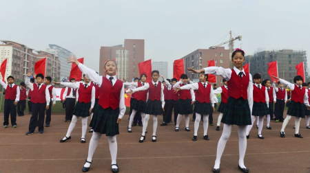 天津枫叶国际学校小学校区举行“2014枫叶小奥运”